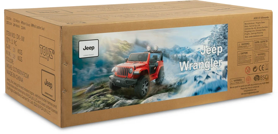 Електромобіль Caretero (Toyz) Jeep Rubicon White
